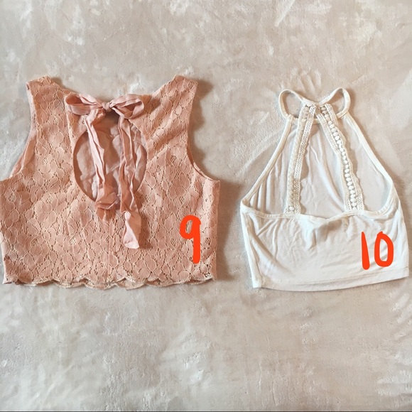 2/$9 CROP TOPS! Basics, Boho & Geometric Patterns - Picture 5 of 5